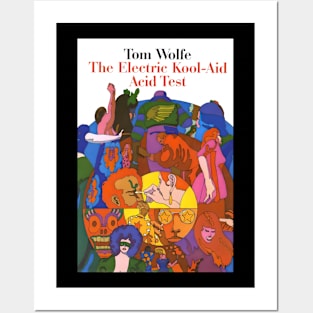 Tom Wolfe - The Electric Kool-Aid Acid Test Posters and Art